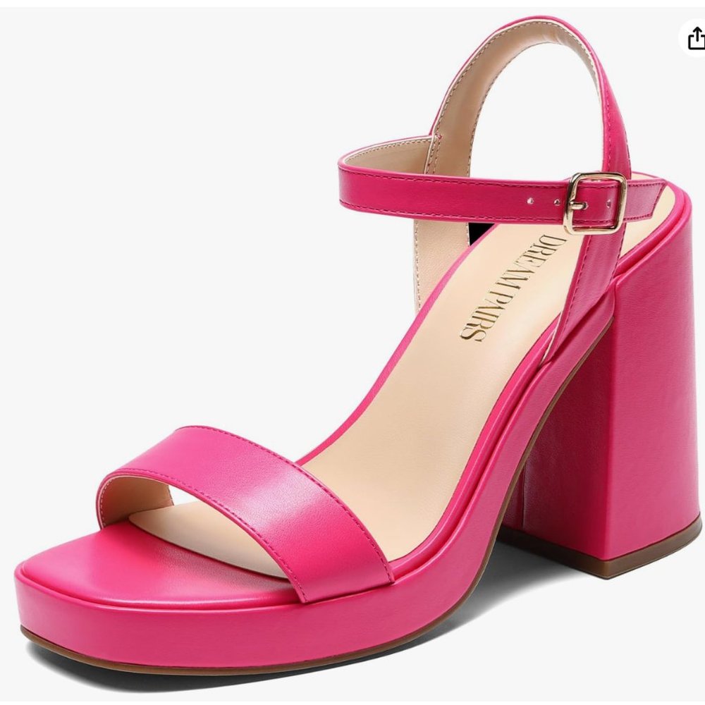 Pink Platform Heels